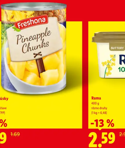 Freshona Ananás kúsky