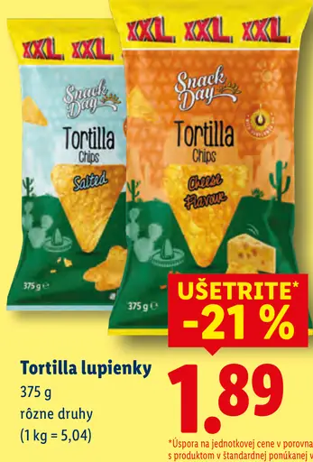 Snack Day Tortilla rolky