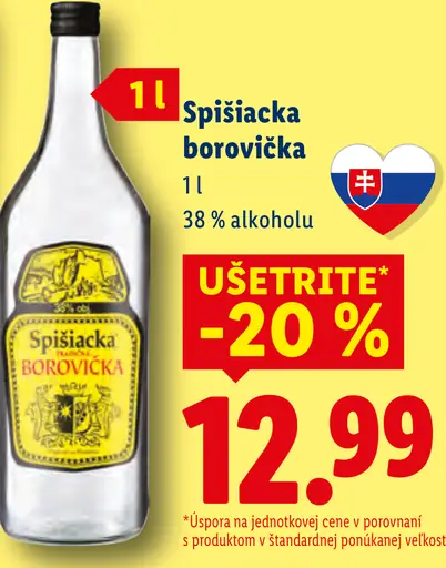 Spišiačka borovička