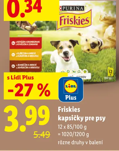 Friskies kapsičky pre psy