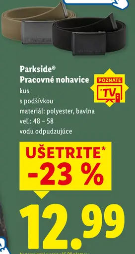 Parkside Pracovné nohavice