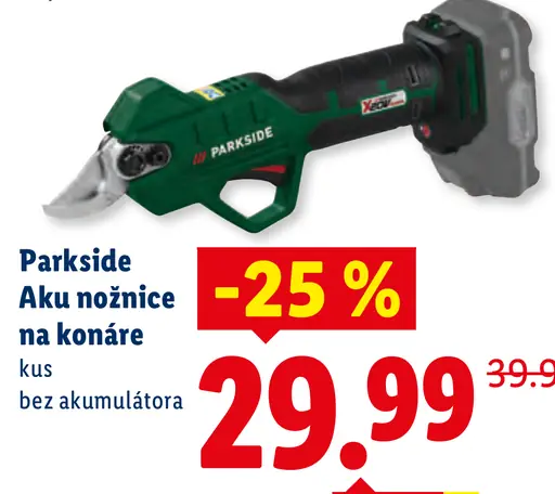 Parkside Aku nožnice
