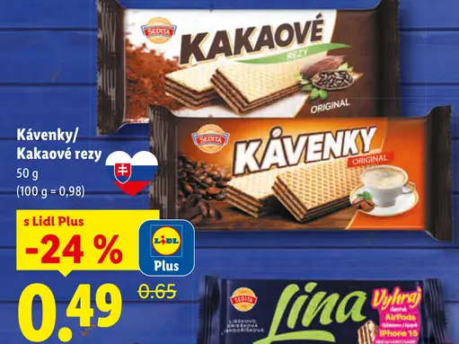 Sedita Kávové rezy