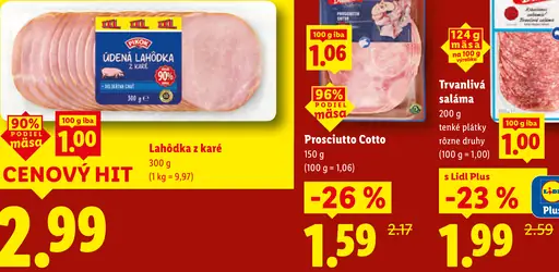 Pikok Údená lahôdka z karé