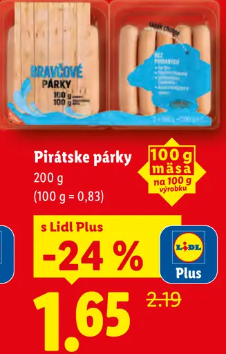 Bravčové párky
