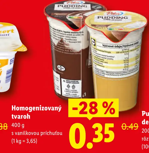 Pilos Pudingový dezert