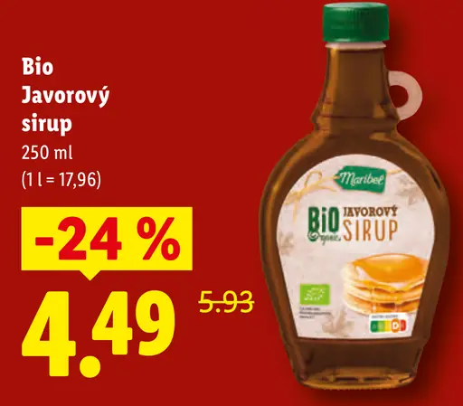 Maribel Bio Javorový sirup