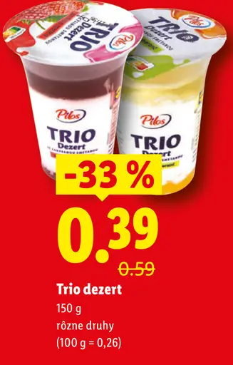 Pilos Trio dezert