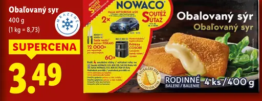 Nowaco Obalovaný syr