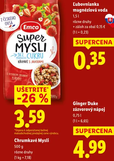 Emco Mysli super