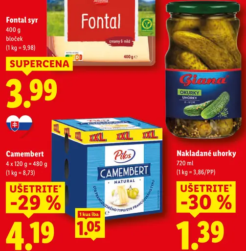 Milbona Fontal syr