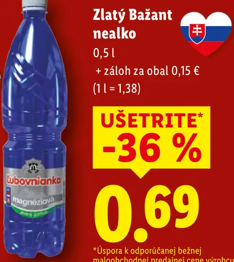 Ľubovnianka magnéziová voda