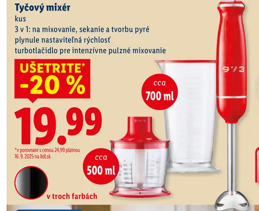 Silvercrest tyčový mixér