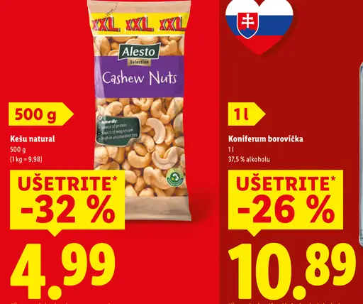 Alesto Kešu natural