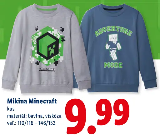 Minecraft Mikina
