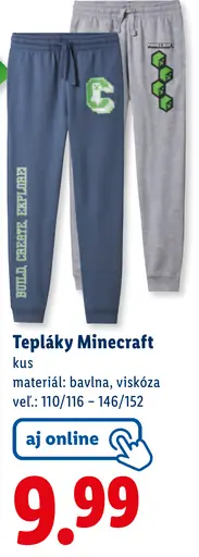 Minecraft Tepláky