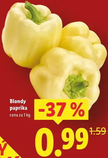 Blondy paprika