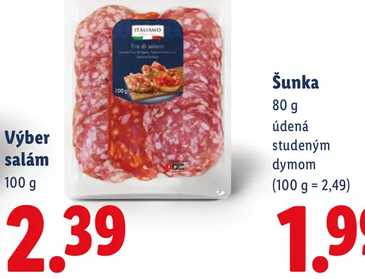 Italiamo Výber salám
