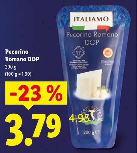 Italiamo Pecorino Romano DOP