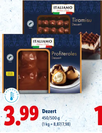 Italiamo Tiramisu dezert