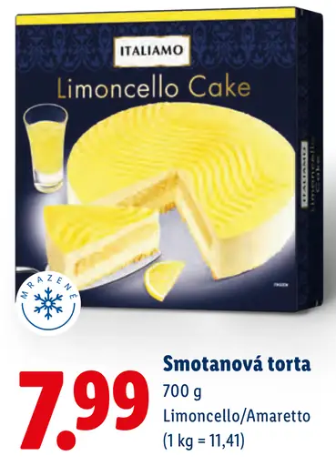 Italiamo Smotanová torta