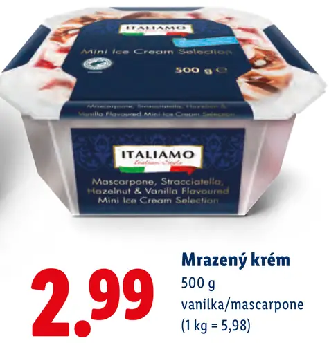 Italiamo Mrazený krém