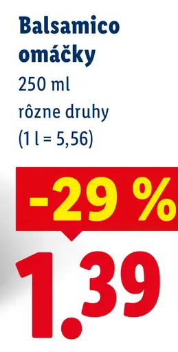 Italiamo Balsamico omáčky