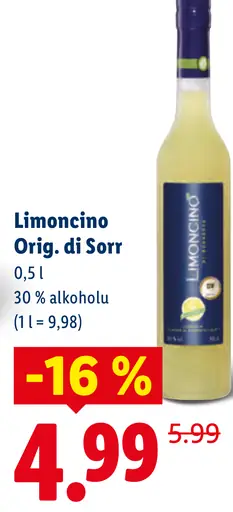 Limoncino Orig di Sorrento