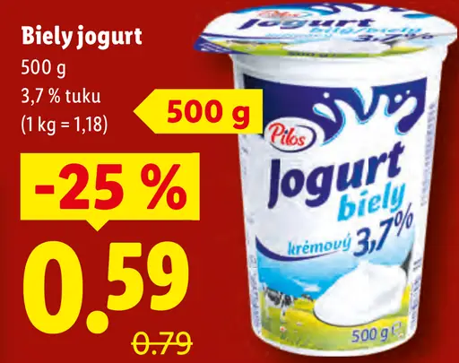 Pilos Biely jogurt