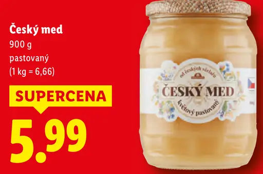 Český med pastovaný