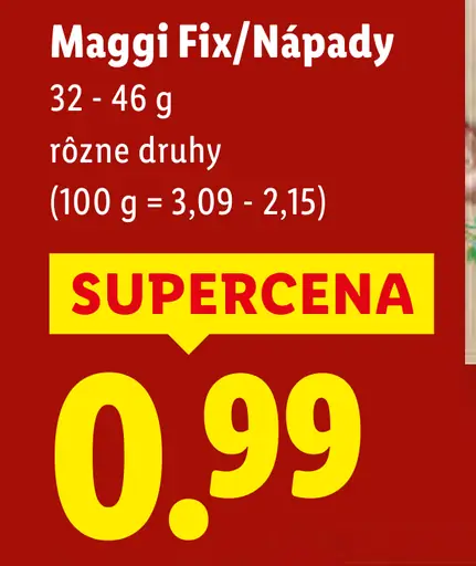Maggi Fix/Nápady