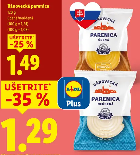 Bánovecká Parenica údená