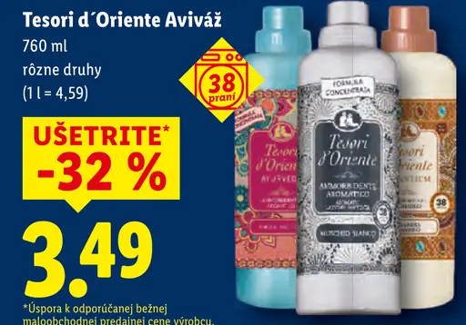 Tesori d'Oriente aviváž
