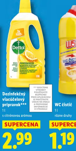 Dettol dezinfekčný viacúčelový prípravok