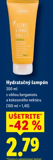 Ziaja Hydratačný šampón