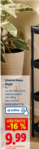 Livarno home Regál