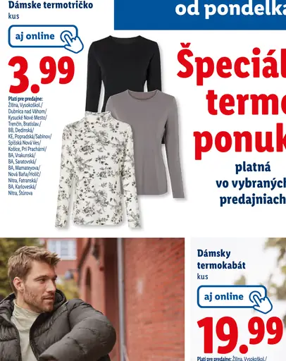 Dámske termotričko
