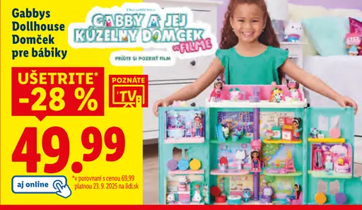 Gabbys Dollhouse Domček pre bábiky