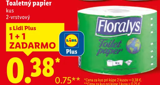 Florays Toaletný papier