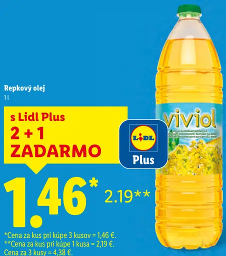 Viviol Repkový olej