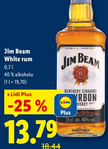 Jim Beam White rum