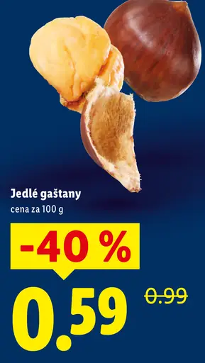 Jedlé gaštany