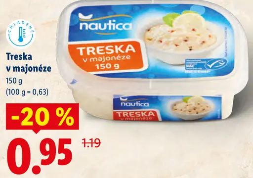 Nautica Treska v majonéze