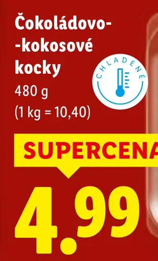 Encinger Čokoládovo-kokosové kocky