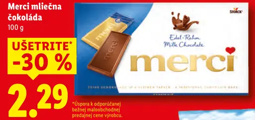 Merci čokoláda