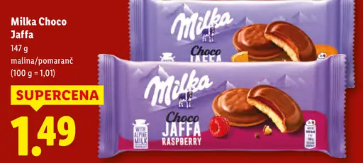 Milka Choco Jaffa malina/pomaranč