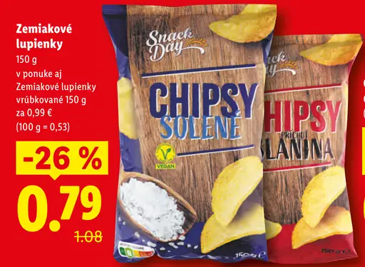 Snack Day Chipsy Solené