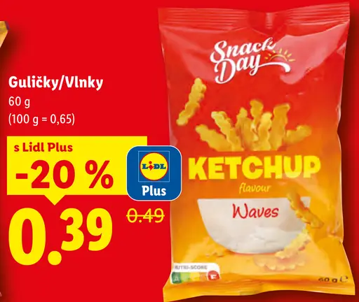 Snack Day Ketchup Flavour Waves