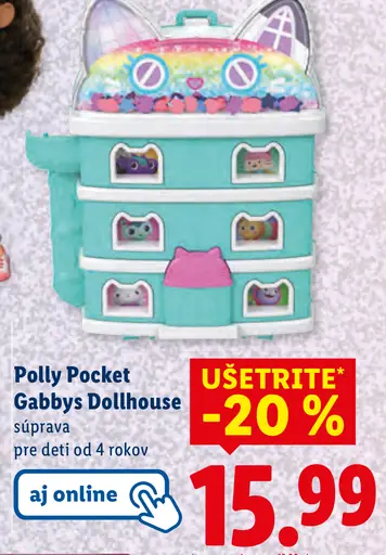 Polly Pocket Gabbys Dollhouse
