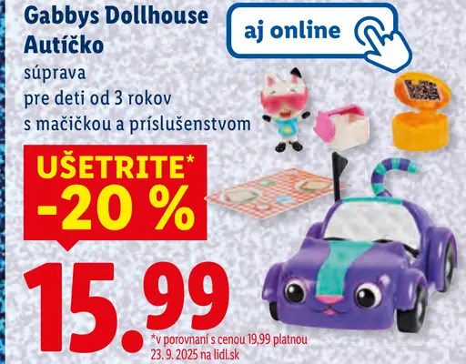 Gabbys Dollhouse Autíčko